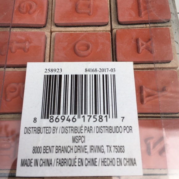 Rubber stamps alphabet lowercase - Picture 2 of 4